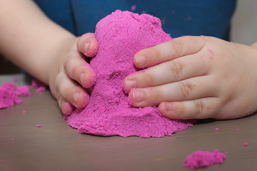recipe for kinetic sand